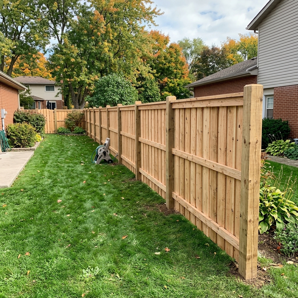 Arthur N. Cedar Fence Project